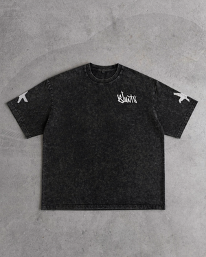 Black w/ White